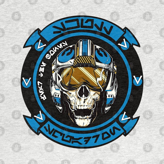 Skull Squadron Blue Leader Blue Squadron by marat